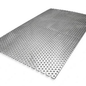 Стальной оцинкованный перфорированный лист Qg 10,0-14,0 0,7х1000х2000